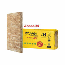 E38060005 ISOVER ARENA 34 MINERALNA VUNA debljine 70 mm 1 paket = 6,96 m2 1 paleta = 139,20 m2 art. 5200841782