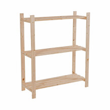 F3019E030 STALAK od drva jele s 3 police mjere 950 x 800 x 300 mm art. 360023 Pircher