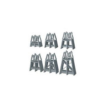 F3074920 ODSTOJNIK U OBLIKU TORNJA ZA ŽELJEZNE ŠIPKE TIPA „PAU” visine 20 mm pakiranje = 2000 kom Progress Profiles