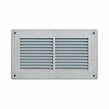 F3082GZK20R VENTILACIJSKA REŠETKA PRAVOKUTNA od ALUCINKA 240 x 140 s mrežom za pričvršćivanje tiplom art. GZK20R Edil plast