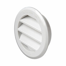 F3082T63RB VENTILACIJSKA REŠETKA od PLASTIKE za ugradnju s mrežom OKRUGLA Ø 60 bijela art. T63RB Edil Plast
