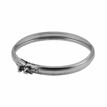 F309945020140 INOX OBUJMICA za pričvršćivanje Ø 140 za dimovodnu cijev od nehrđajućeg čelika s jednom stijenkom art. 4502 Fibro...