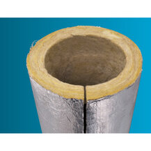 F309949920080 IZOLACIJSKA CIJEV Ø 80 s aluminijem za dimovodnu cijev od nehrđajućeg čelika s jednom stijenkom art.4993 Fibrotubi