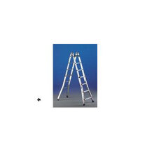 F3106SSCAL006 Aluminijske ljestve SCALISSIMA od 6 + 6 stepenica (1,46 nogar 3,00 zid) art. SSCAL006 Svelt