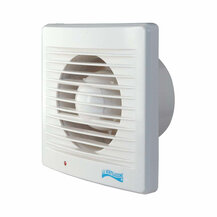 F3118AA12VE SPIRALNI VENTILATOR art. AA12VE Ø 120 mm 11 W 140 m3/h PREDNJA navlaka od kaljenog STAKLA Edil Plast