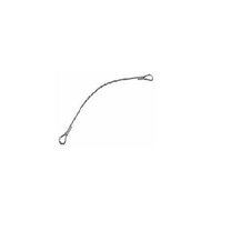 F3131190 Art. UNM-50-1001 UŽE duljina = 700 mm kuka za fiksnu točku sidrenja razred A2 s užetom 6 od nehrđajućeg čelika za ...