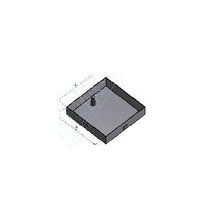 F3175600 Visina 85 mm JOK INOX POKLOPAC mjere 350 x 350 x 85 mm za ispunu debljine 15/10 nehrđajući čelik AISI 304 Art. 7012X ...