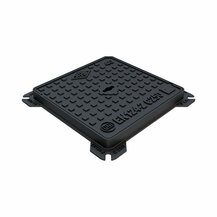 F31860003 POKLOPAC od LIJEVANOG ŽELJEZA klasa C250 serija SL mjere vanjske 400 x 400 mm otvor bez okvira 301 x 301 mm visine 35 m...