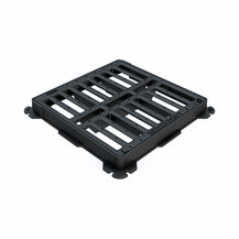 F31860008 REŠETKA ODVODNOG KANALA od LIJEVANOG ŽELJEZA klasa C250 serija PNG mjere vanjske 500 x 500 mm otvor bez okvira 395 x 3...