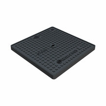 F31860015 POKLOPAC od LIJEVANOG ŽELJEZA klasa B125 serija STONE mjere vanjske 580 x 580 mm otvor bez okvira 504 x 504 mm visine 4...