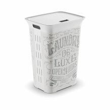 F3189106 KOŠARA za rublje CHIC LAUNDRY BAG/STYLE CLASSIC od plastike za kupaonicu 35 x 44 x 61 cm kapacitet 50 l art. 6710000176...