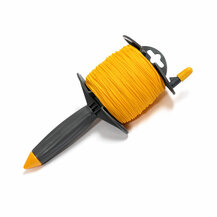 F37620005 GRAĐEVINSKA ŽICA boja ŽUTA Ø 1,2 mm s drškom personalizirana MECSTORE rola od 100 m art. 293.30100 Antica Corderia ...