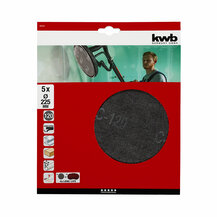 F38000023 Art. 49491512 BRUS/Brusna tkanina Ø 225 granulacija 120 za brusilicu pakiranje od 5 kom Einhell