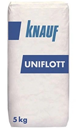 E200253630 UNIFLOTT vreća od 5 KG SMJESA ZA ZAGLAĐIVANJE U PRAHU za završnu obradu spojeva gipsanih ploča Art. 253630 Knauf