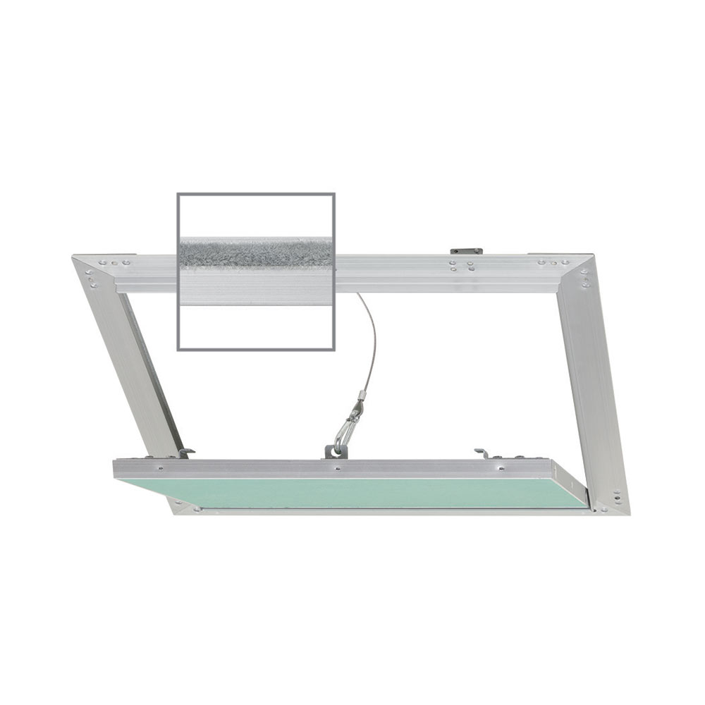 E20030500 OTVOR S VRATIMA za viseće stropove/pregradne zidove od gipsanih ploča 300 x 300 mm art. NAMCP04022KWALI2 Akifix