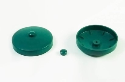 F3018809020AZ10 POKRIVALO ZA STUP od aluminija Ø 100 mm boja zelena za tokareni drveni stup art. 809020az1000 Friulsider