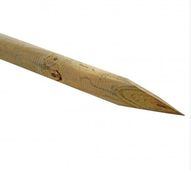 F3019C021 STUP OD BOROVINE tokareni s vrhom 10 x 200