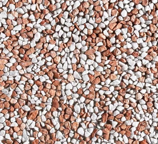 F3019E60 MIJEŠANA CRVENA PLOČA od opranog finog ŠLJUNKA 40 x 40 paleta = 20,48 m2 Art. 0017B Edil79