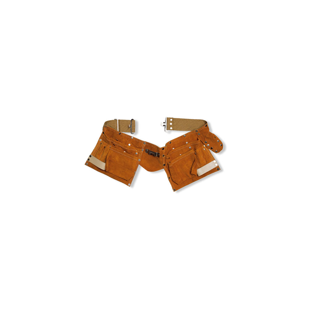 F3034114257 Tesarska KOŽNA TORBA DVOSTRUKA smeđa Art. 114255 Mistral