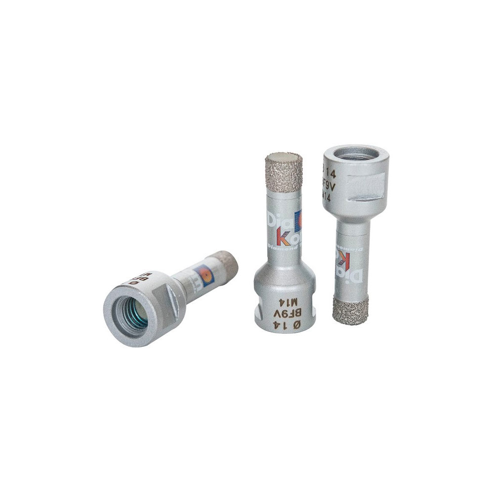 F30360110 Art. 008875K GLODALICA Ø 8 DIJAMANTNA za suho glodanje za pločice profesionalna za brusilicu Diakom