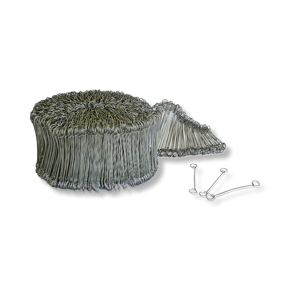 F3047FLB016 ŽICA PALJENA BIJELA visine 16 cm s ušicama za vezivanje željeznih kaveza, vreće (pakiranje od 15000 kom) Art. FLB-01...