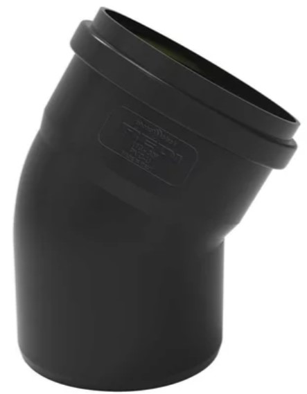 F305801111P8 PHONOBLACK art. 01111P8 KOLJENO 30  Ø 110 – M/Ž ZVUČNO IZOLIRANO za umetanje 1 pakiranje = 4 kom Redi