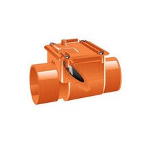 F3058V10100 Art. EVSUTX1/9EVALB100 PVC Ventil za SPREČAVANJE POVRATNOG TOKA zaustavljanje polugom i PLOČICA OD NEHRĐAJUĆEG ČELI...