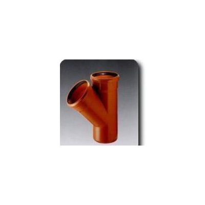 F3058Z20250 PVC račva za kanalizaciju 45° Ø 250 1 paleta = 8 kom