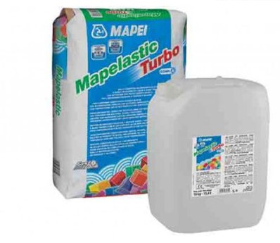 F3088000670 TURBO MAPELASTIC TURBO KIT A+B vreće od 20 kg + kante od 16 kg Mapei art. 1676120/1676216