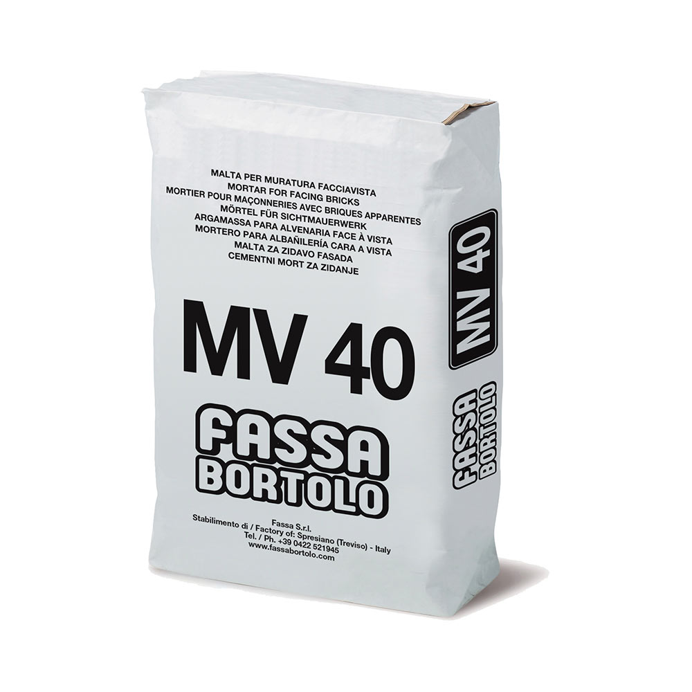 F3097170 MV 40 MORT za fasadne opeke na bazi vapna i cementa vreća od 25 kg Art. 603 Fassa