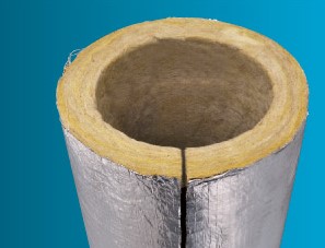 F309949920080 IZOLACIJSKA CIJEV Ø 80 s aluminijem za dimovodnu cijev od nehrđajućeg čelika s jednom stijenkom art.4993 Fibrotubi