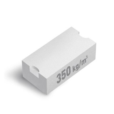 F3109102 Blok YTONG debljine 15 s utorom duljine 62,5 x visine 25 1 pakiranje = 1,125 m3 art. 110475 Xella