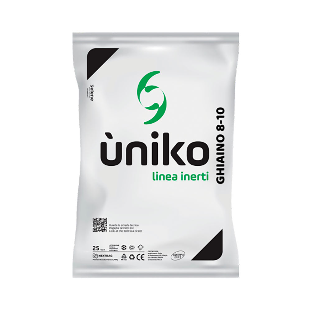 F3114023 ŠLJUNAK dim. 8-10 mm vreća od 25 kg 1 PALETA = 60 VREĆA Gesteco