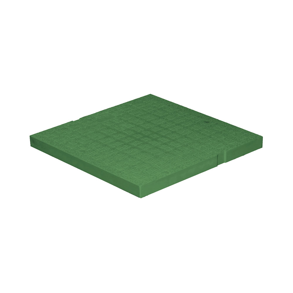 F3118157 PVC lagani POKLOPAC 250 x 250 ZELENI za okno SERIJA 2000 za vodu art. SCDP25V First Plast
