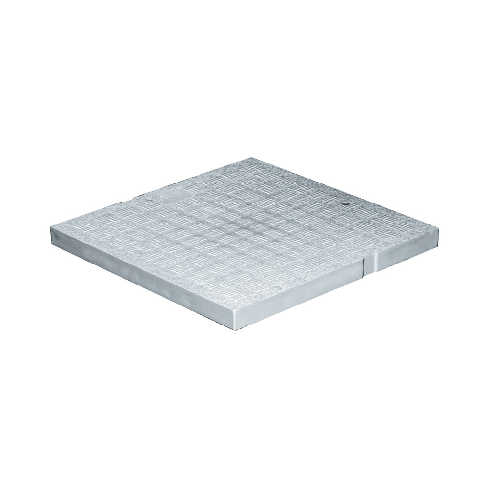 F3118180 PVC lagani POKLOPAC 300 x 300 SIVI za okno SERIJA 2000 za vodu art. SCDP30G First Plast