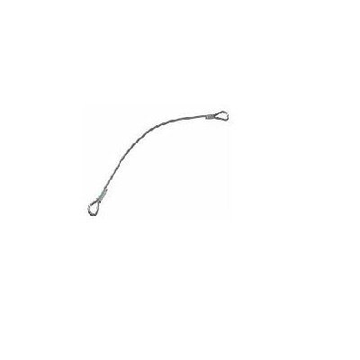 F3131190 Art. UNM-50-1001 UŽE duljina = 700 mm kuka za fiksnu točku sidrenja razred A2 s užetom 6 od nehrđajućeg čelika za ...