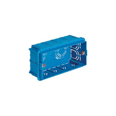 F3165V71304 PODŽBUKNA KUTIJA 4 MODULA za KLASIČNE ZIDOVE serija PLANA-VIMAR plava za električne sustave Art. V71304 Sonepar