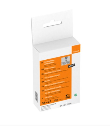 F31870190 FERMACELL VIJCI od 3,9 x 22 mm za podne elemente za ploču od gipsanih vlakana, kutija od 250 kom. Art. 0079024 Fermacel...