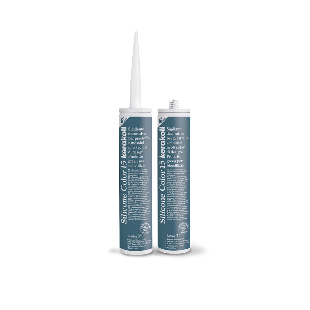 F3605SIL15 SILIKON COLOR boja 15 patrona od 310 ml 1 pakiranje = 6 kom art. 50251 Kerakoll