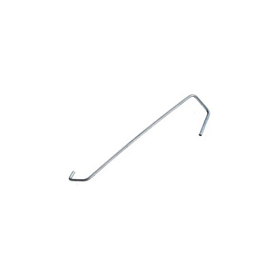 F362500200 KUKA za DVOSTRUKI CRIJEP pocinčani Ø 2,5 mm duljine 125 mm za krov art. GA125FZ Officine Rasera