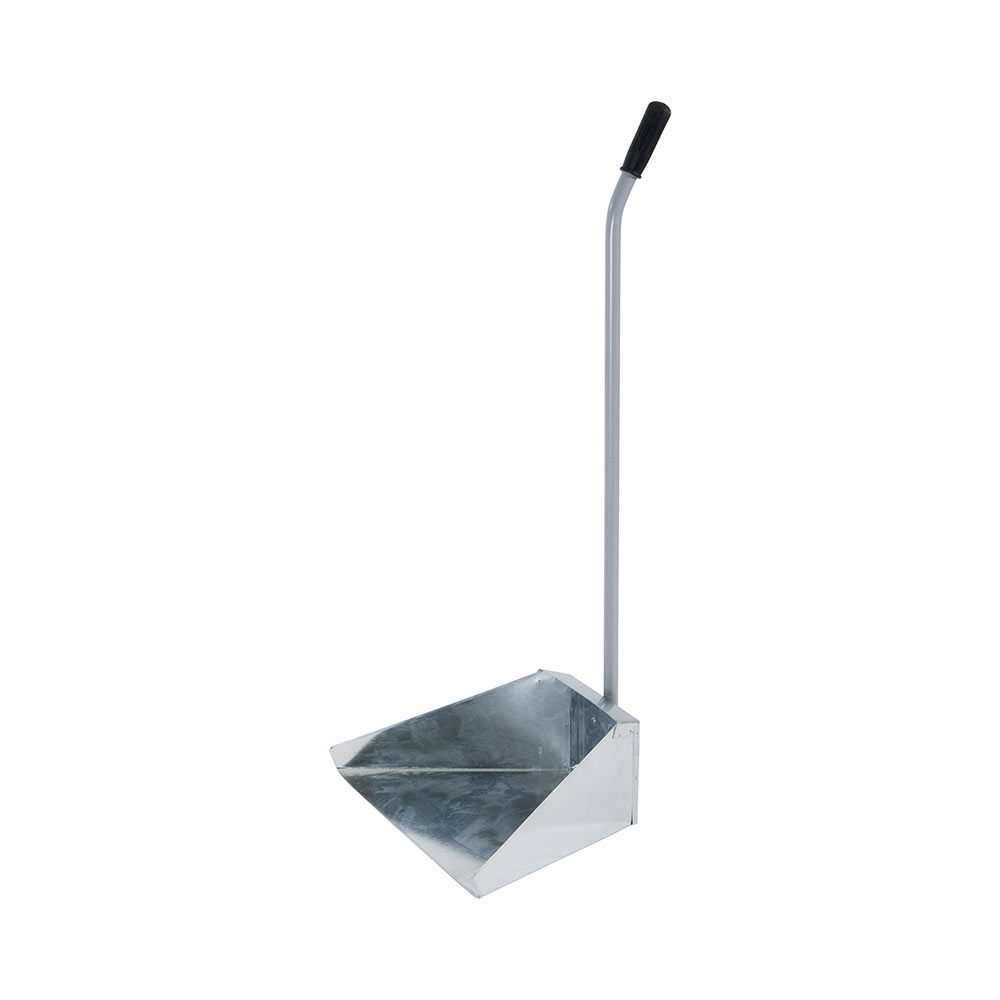 F36470014 LOPATICA za smeće limena od pocinčanog metala drška od gume visina 70 mm art. 211/2 Biacchi