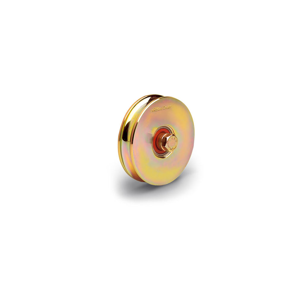 F37610005 Art.1230O KOTAČ za KAPIJU za VODILICU O-profila dimenzije 120 x 30 s dva ležaja TROPIKALIZIRANA Rolling Center