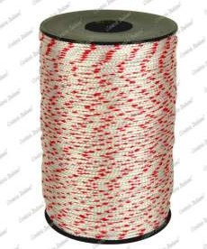 F37620006 GRAĐEVINSKA ŽICA od 200 m boja BIJELA/CRVENA Ø 1,5/2,5 s drškom personalizirana MECSTORE art. 29220200 Antica Corder...